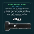 Bell Howell Taclight Max Wide Beam Handheld Flashlight 8348FEG New. Price: $18.85.