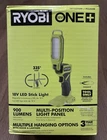 Ryobi 18V Led Stick Light PCL668B Tool Only 900 Lumens Multi-position 335 Pivot New. Price: $44.99.