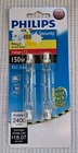 Philips 150W 120V T3 Rsc Halogen Work Light Bulbs Double Ended Pack New. Price: $12.95.