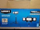Hart Fsi 90-1074 Led 3-HEAD Adjustable Plug-in Work Light With Tripod, 7000 New. Price: $72.99.