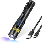 Darkbeam Uv Flashlight 365NM & 395NM Dual Light, Usb Rechargeab New. Price: $29.00.
