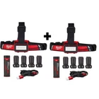 Milwaukee 600 Lumens Led Redlithium Usb Low-profile Hard Hat Headlamp (2-PACK) New. Price: $104.44.