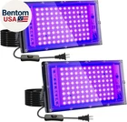 2 Pack 100W Uv Black Light, IP65 Waterproof, Glow Party Stage Lighting, New. Price: $49.00.