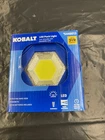 Kobalt Led Puck Light 1.5V 500-LUMEN Battery-power Portable Magnetic Work New. Price: $14.99.