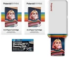Polaroid Hi-print Bluetooth Connected 2X3 Pocket Phone Photo Printer + 40 Prints Used. Price: $89.00.