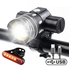 High Range Led Mountain Bike Lights Bicycle Flashlight Headlight +rear Kit New. Price: $13.98.