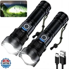 Milaoshu Rechargeable Flashlights 90000 High Lumens - Pack, Super Bright 12 New. Price: $64.99.