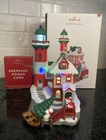 Hallmark Keepsake Luminous Lighthouse With Power Cord Magic Lights & Sound Works Used. Price: $30.00.