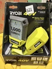 Ryobi 40V Cordless Battery Topper Led Work Light RY40WL01B Tool Only New. Price: $35.00.