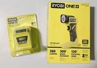 Ryobi 18V Led Flashlight PCL660B & Power Source P743 Hurricane Essential New. Price: $49.88.