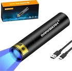 Darkbeam Uv Black Flashlight Mini 365NM - Rechargeable Usb Strong New. Price: $9.89.