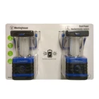 Westinghouse 1000 Lumen Solar Rechargeable Led Portable Lantern, 2 Pack, Blue New. Price: $37.99.
