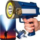 Star Patrol Mega-bright Rechargeable Spotlight, Tactical & Emergency Flashlight New. Price: $69.99.