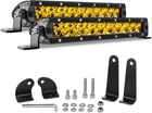 Chelhead 11 Inch Led Light Bar For Truck, 9-36V FLOOD-2 Pcs, Yellow New. Price: $78.94.
