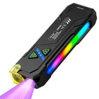 Ciwuzxs Edc Rechargeable Flat Flashlight 1000 Lumens White Compact, Black New. Price: $28.83.