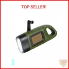 Seancheer Hand Crank Solar Powered Flashlights,compact Emergency Rechargeable New. Price: $11.99.