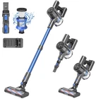 Bossdan 4 In 1 Lightweight Quiet Stick Cordless Vacuum Cleaner - Blue Open. Price: $99.00.