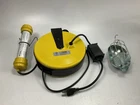 Missing Bracket - Bayco 13 Flourescent Work W/ Spotlight, 50' Metal Reel New. Price: $49.95.