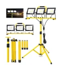 21000 Lm Led Work Light With Stand, 3-HEAD Adjustable Portable ... Fast Usa Ship New. Price: $93.08.