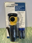 Polaroid 360 Swivel Head Clip On Emergency Flashlight Yellow Batteries New 20. Price: $16.00.