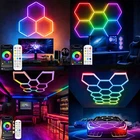 Diy Smart Rgb Led Hexagon Garage Lights App Car Detailing Shop For Bar Gym New. Price: $124.89.