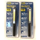 Voltec Led Aluminum Pocket Pen Light 220 Lumen Ideal For Close Up Inspection (2) New. Price: $24.99.