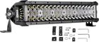 13.5 Inch Led Light Bar, Niking Auto 174W Side Shooter Triple Row Cree Pods New. Price: $39.00.