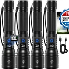 Ruboliy Rechargeable Flashlights High Lumens 4PACK Super Bright New. Price: $62.45.