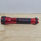 Snap-on Tools 2 Cell Flashlight Red Anodized Aluminum Rubber Grips 10.5 Used. Price: $24.99.