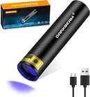 Darkbeam Uv Flashlight 365NM Mini Black - Rechargeable Usb Strong New. Price: $15.92.