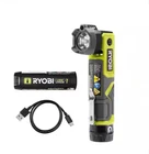 Ryobi Usb Lithium Led Pivoting Laser Flashlight Kit FVL54K New. Price: $39.99.