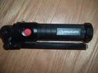 Husky K60241 300 Lumens Led Flip Magnetic Rechargeable Flashlight Used. Price: $29.99.