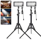 2PCS Adjustable 22000 Lumen Led Work Lights With Foldable Tripod Stand 6500K New. Price: $37.59.