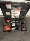 Ridgid Rp 350 Press Tool Kit 1/2"-2" Jaws, Batteries, Charger & Manuals Used. Price: $2399.00.