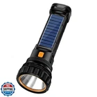 E-shidai Solar/rechargeable Multi Function 1000 Lumens Led Flashlight, With New. Price: $20.00.