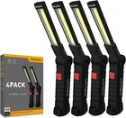 Working Portable, Rechargeable Lights With Magnetic Base BLACK*4 New. Price: $49.34.