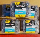 60 Rayovac Batteries Alkaline High Energy Long Lasting 814-12PPK 1.5 Volt New. Price: $47.00.
