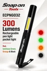 New Snap On 300 Lumens Rechargeable Pen Light Pocket Colors !!!!!!!. Price: $119.95.