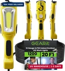 Gearit 20FT Led Work Light Cob 1200LM Magnetic Base Shop Garage Hook Sjtw New. Price: $62.55.