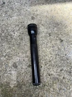 Maglite Handheld Flashlight Black Aluminum Battery Powered Cordless Used. Price: $10.00.