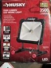 Husky 5000 Lumen Durable Long Lasting Super Bright Integrated Led Portable Work Open. Price: $39.99.