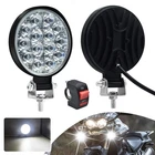 2PCS 3.4'' Round Off Road LIGHTS,14 Leds 17W 3400LM White Work With... New. Price: $46.94.