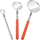 Flutesan 3 Pieces Telescoping Inspection Mirror Adjustable Observe Orange New. Price: $18.56.