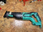 Hitachi CR18DGL 18V Reciprocating Saw Tool Only, Tested Used. Price: $45.00.