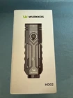 Wurkkos HD02 Flashlight 3200LM Uv 365NM Green Laser Usb-c Rechargeable Open. Price: $75.00.