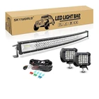 Skyworld 7D 42INCH 540W Off Road Curved Led Light Bar 12V 24V,4IN 2X60W Spot ... New. Price: $111.61.