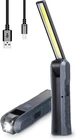Rechargeable Led Mechanic Work Foldable Magnetic Flashlight Automotive New. Price: $26.10.
