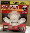 Bell+howell Quad Burst 8000 Lumens, Led Ceiling Work Light, Garage New. Price: $54.99.
