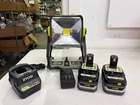 Ryobi One+ 18V Hybrid Led Work Light With Batteries And Charger - P721 Used. Price: $99.88.