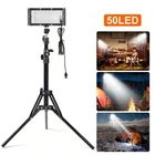 Camping Led Work Light With Tripod Stand, Portable Flood New. Price: $24.19.